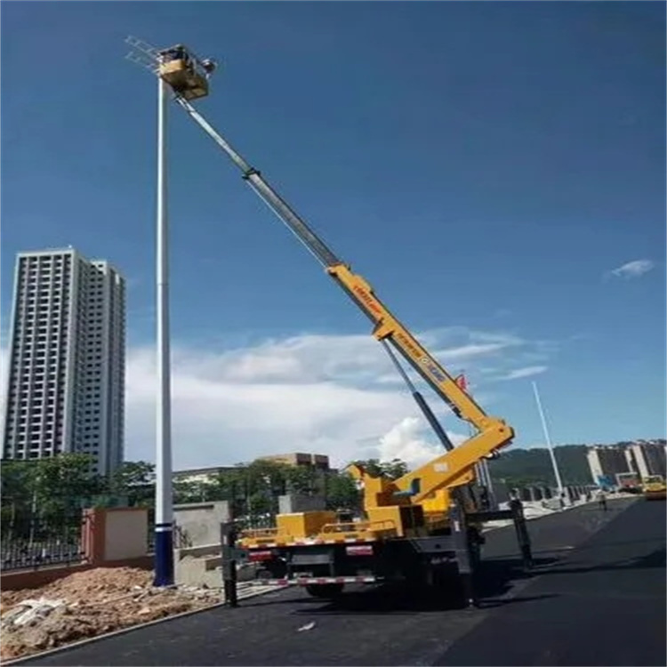 南通维修路灯的曲臂升降车出租